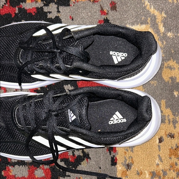 Adidas Runfalcon running shoes in black and white NWOT - Picture 3 of 6